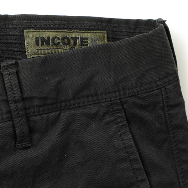 INCOTEX インコテックス オーガニック ウォッシュド SLIM FIT SLACKS